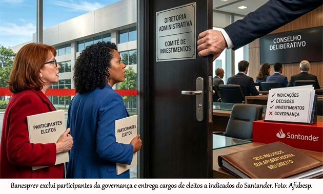 Participantes perdem representação direta na Diretoria e no Comitê de Investimentos do Banesprev